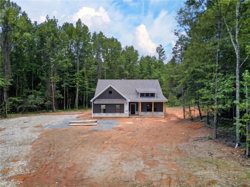 In-progress construction of a new home in , Silver Creek, GA (Image 32). In-progress construction of a new home in , Silver Creek, GA (Image 32).