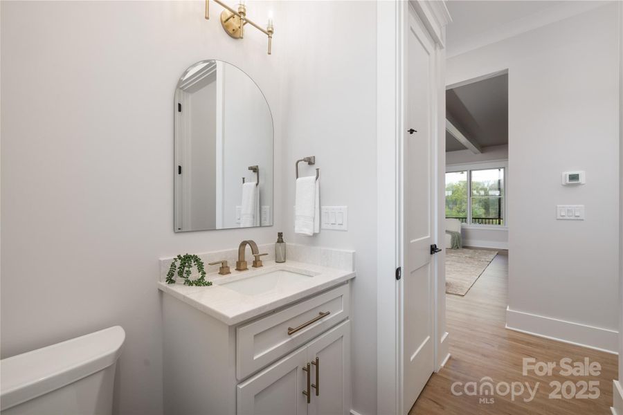 Furnished interior view inside a new home in , Statesville (Image 8).