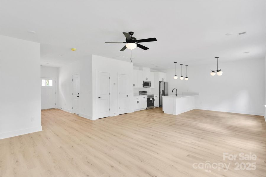 Spacious, unfurnished interior of a new home in , Charlotte (Image 23).
