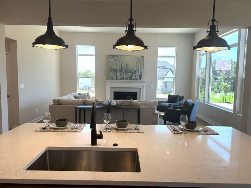 Representative furnished interior of a home built from the The Georgetown II by Norfolk Homes in Coronado Estates, Jackson (Image 9).