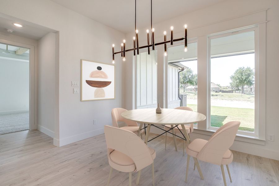 Representative furnished interior of a home built from the The Plano by Kenmark Homes in Paloma Ranches, Justin (Image 4). Representative furnished interior of a home built from the The Plano by Kenmark Homes in Paloma Ranches, Justin (Image 4).