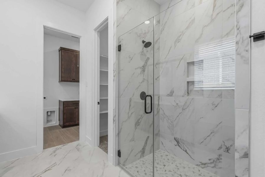 Representative furnished interior of a home built from the Mariah by Chesmar Homes in The Highlands, Porter (Image 6).