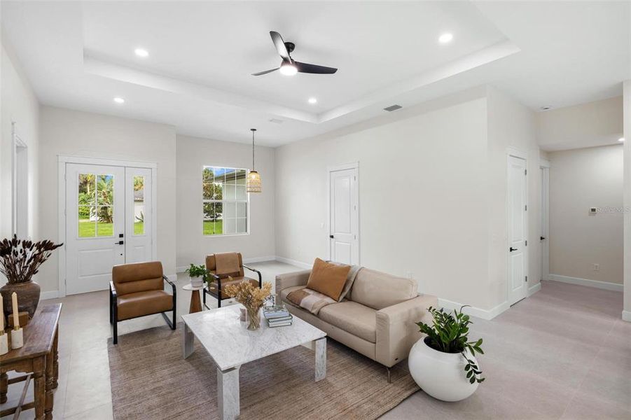 Furnished interior view inside a new home in , North Port (Image 11).
