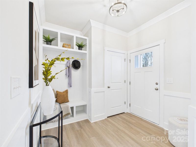 Furnished interior view inside a new home in Kinghurst Cove, Charlotte (Image 10).