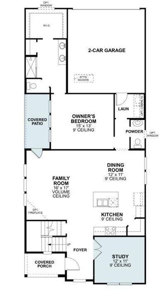 2D floor plan layout of this home in Tarrytown, Crowley, TX (Image 4). 2D floor plan layout of this home in Tarrytown, Crowley, TX (Image 4).