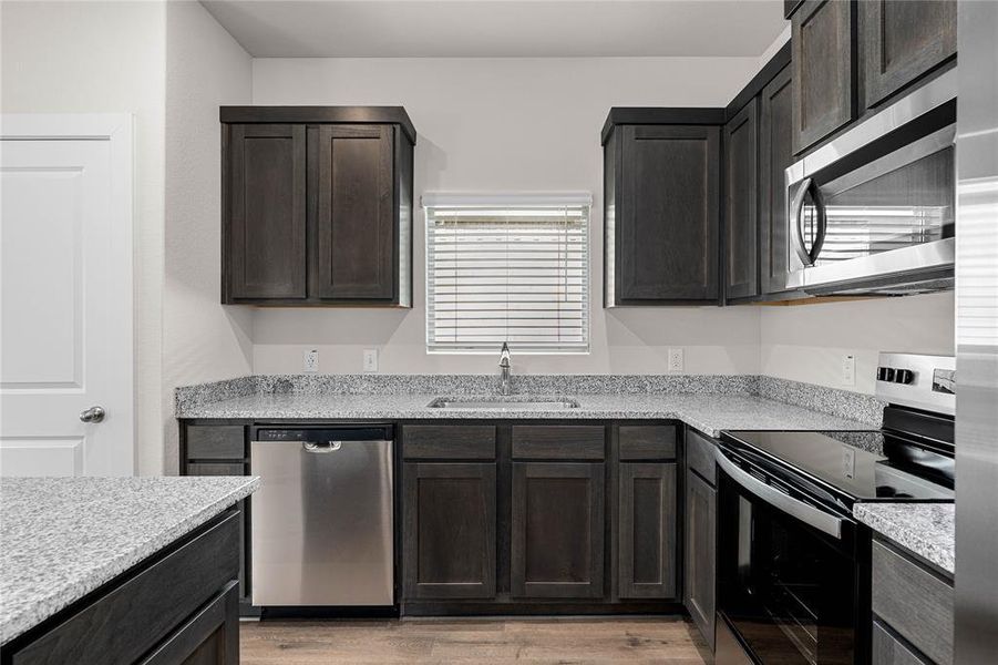 Furnished interior view inside a new home in Edmonds Ranch, Seagoville (Image 3).