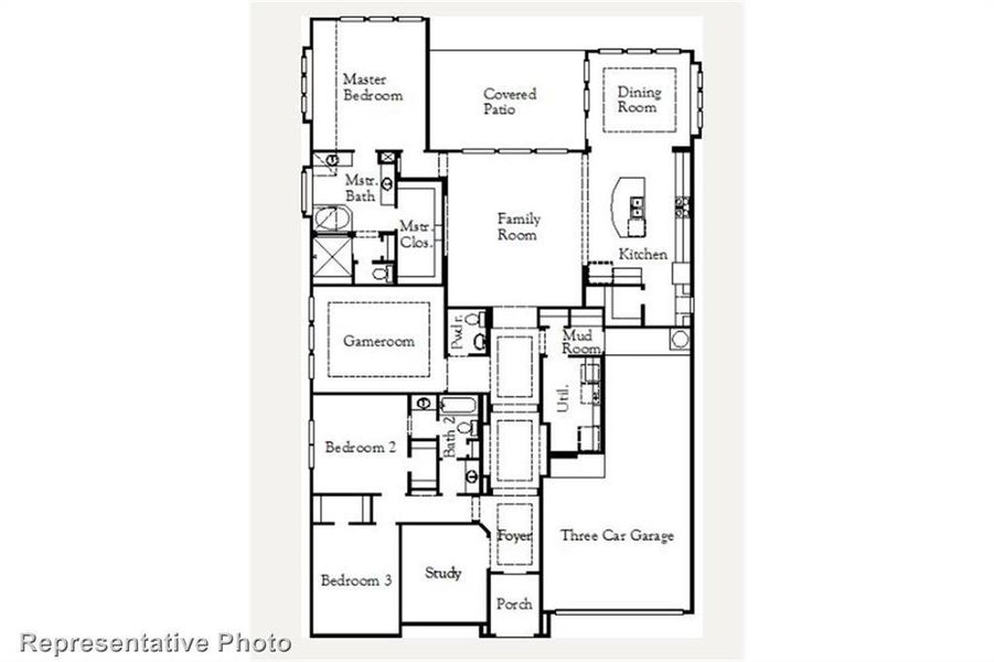 Double Oak First Floor Plan