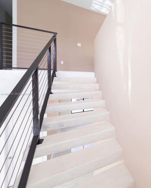Close-up of interior finishes inside a home in , Miami (Image 14).