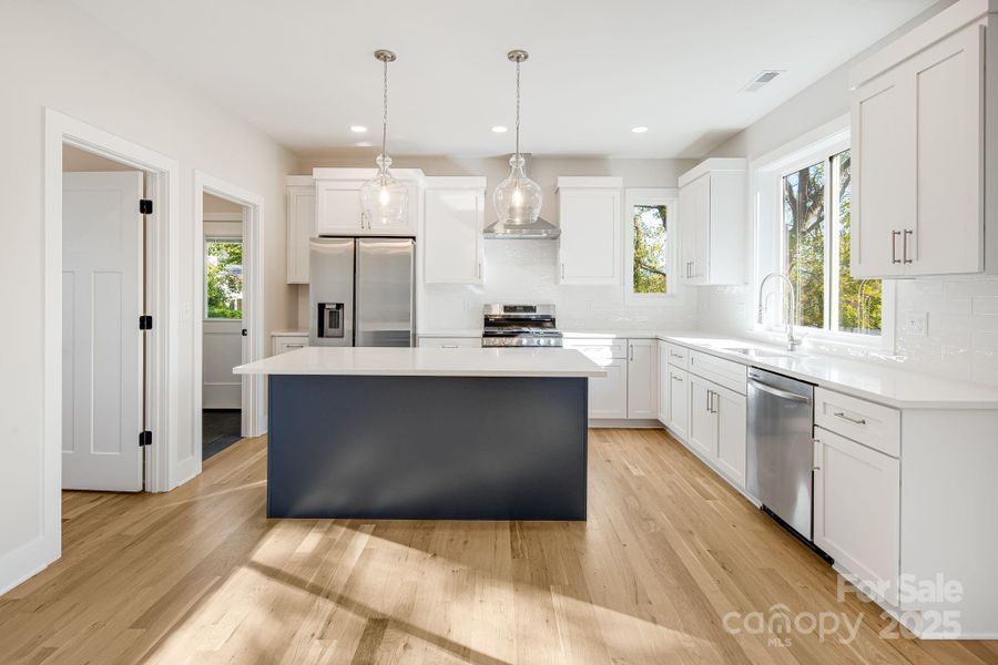 Furnished interior view inside a new home in , Asheville (Image 6).