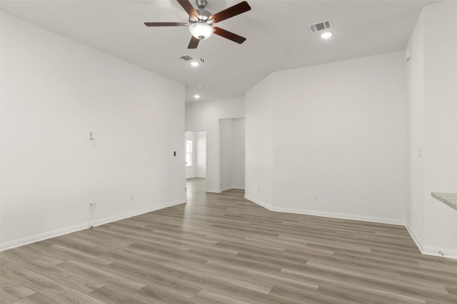 Spacious, unfurnished interior of a new home in Orchard Ridge, Liberty Hill (Image 17). Spacious, unfurnished interior of a new home in Orchard Ridge, Liberty Hill (Image 17).