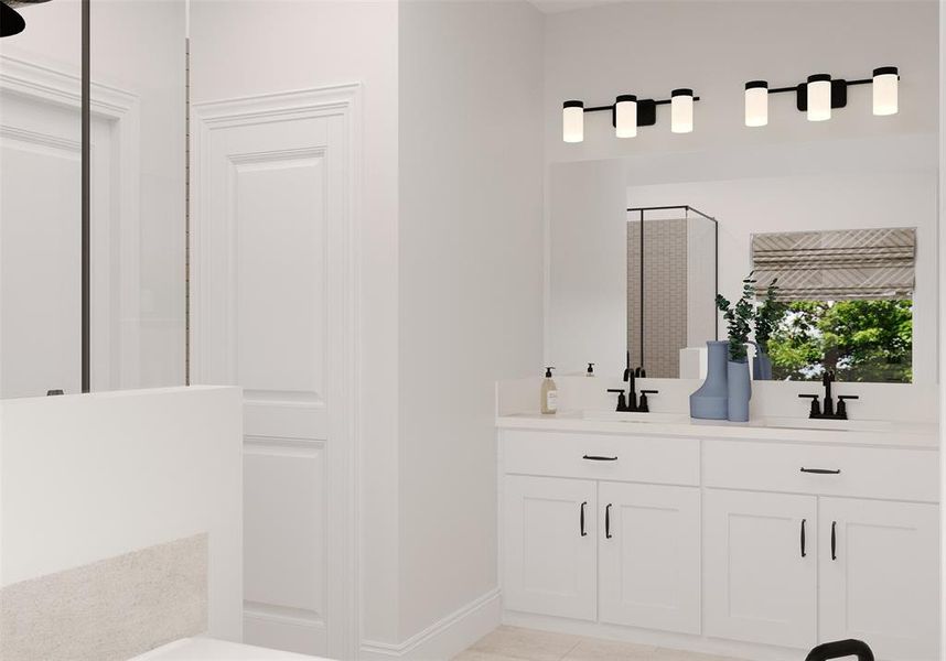 Beazer Homes Churchill Winecup Floorplan. This is not a photo of the actual home, but is a photo of the Winecup floorplan.