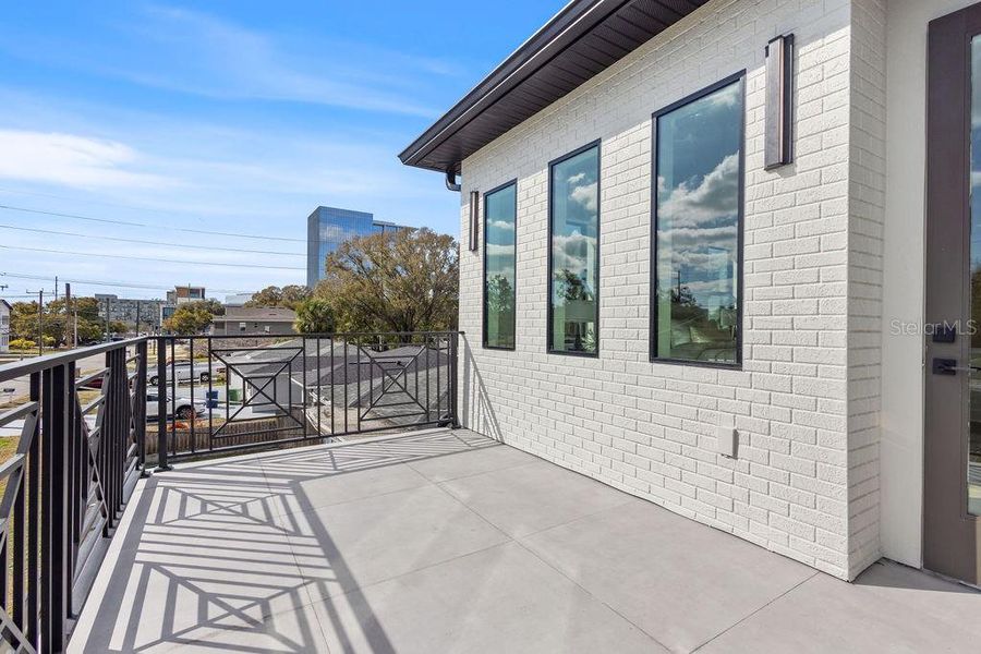 Exterior details and patio area of a home in , Tampa (Image 31). Exterior details and patio area of a home in , Tampa (Image 31).