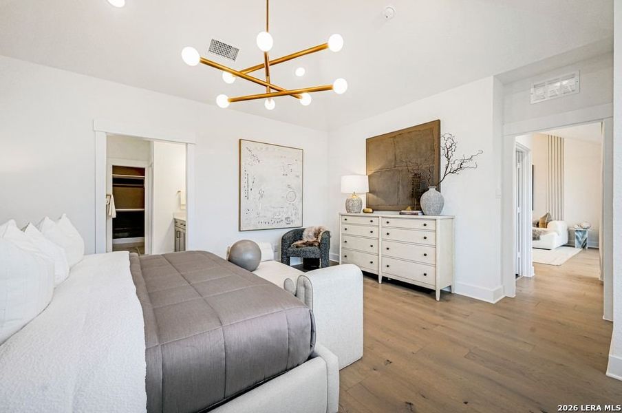 Furnished interior view inside a new home in Bison Ridge, San Antonio (Image 36).