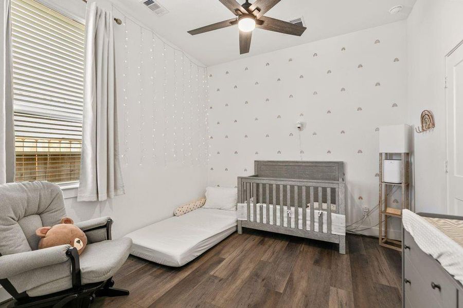 Carpet-free throughout! This is one of the beautiful secondary bedrooms, all featuring continuous hard surfaceflooring. Carpet-free throughout! This is one of the beautiful secondary bedrooms, all featuring continuous hard surfaceflooring.