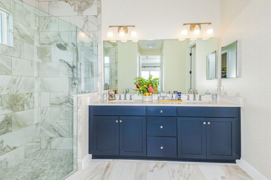 Furnished interior view inside a new home in Grand Park, Sarasota (Image 9).