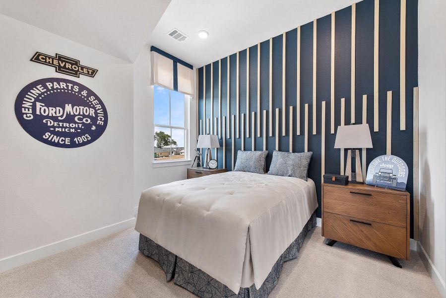 Furnished interior view inside a new home in Bridgeland, Cypress (Image 33). Furnished interior view inside a new home in Bridgeland, Cypress (Image 33).