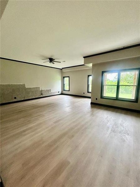 Spacious, unfurnished interior of a new home in , Atlanta (Image 8). Spacious, unfurnished interior of a new home in , Atlanta (Image 8).