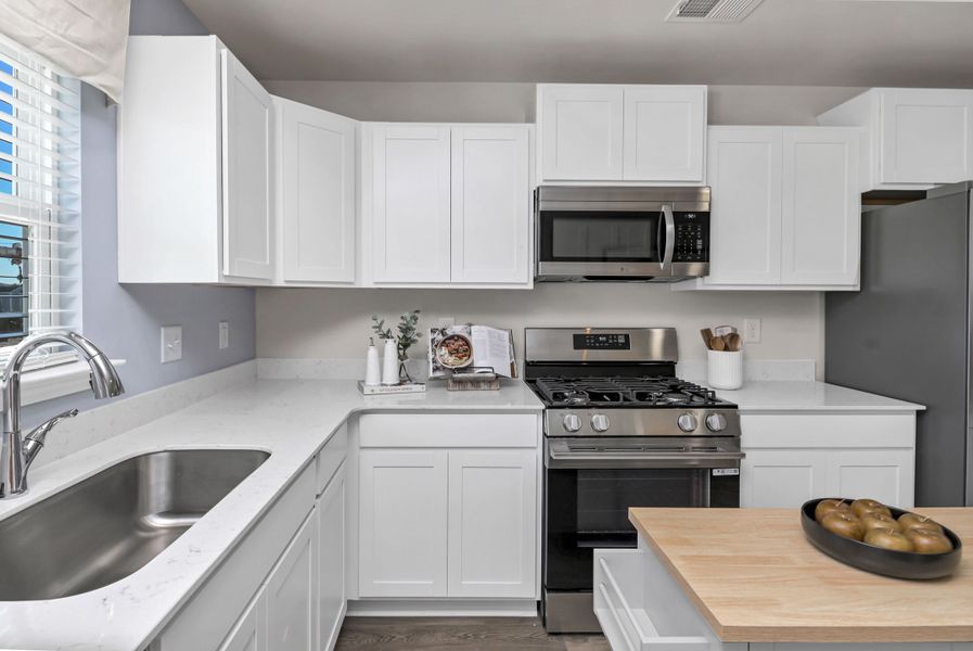 Representative furnished interior of a home built from the Jarrod by Veranda Homes in Trenton Place, Roebuck (Image 17).