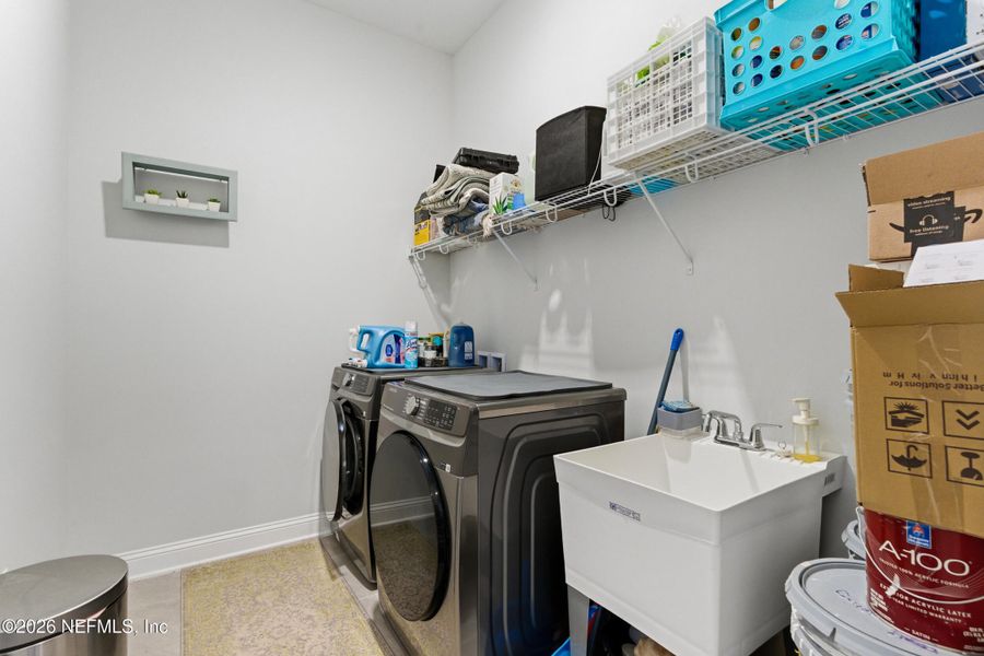 Furnished interior view inside a new home in , St. Johns (Image 31).