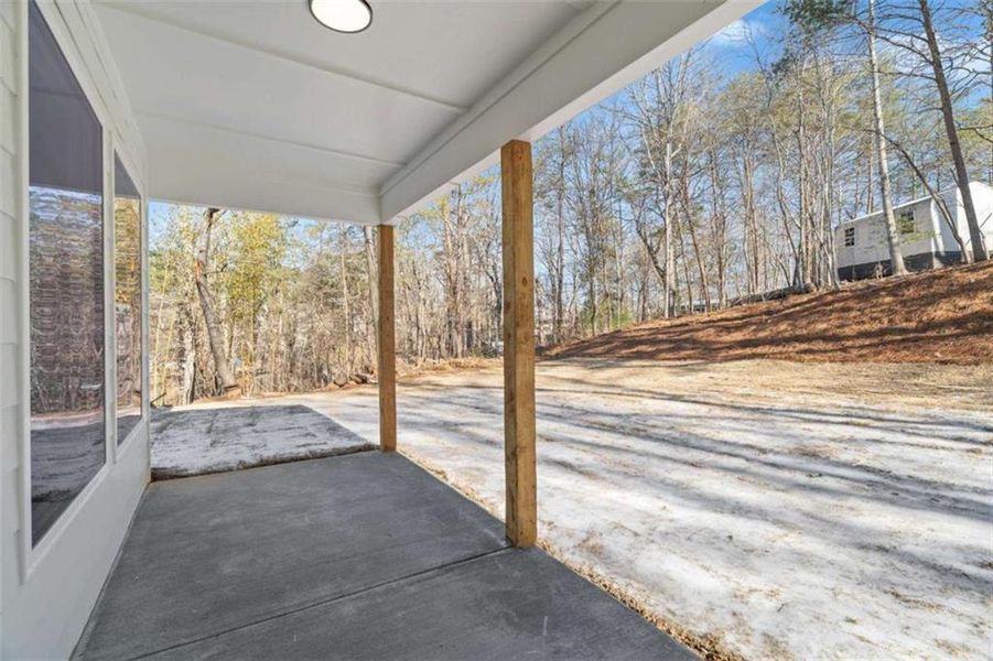 Exterior details and patio area of a home in , Gainesville (Image 4).