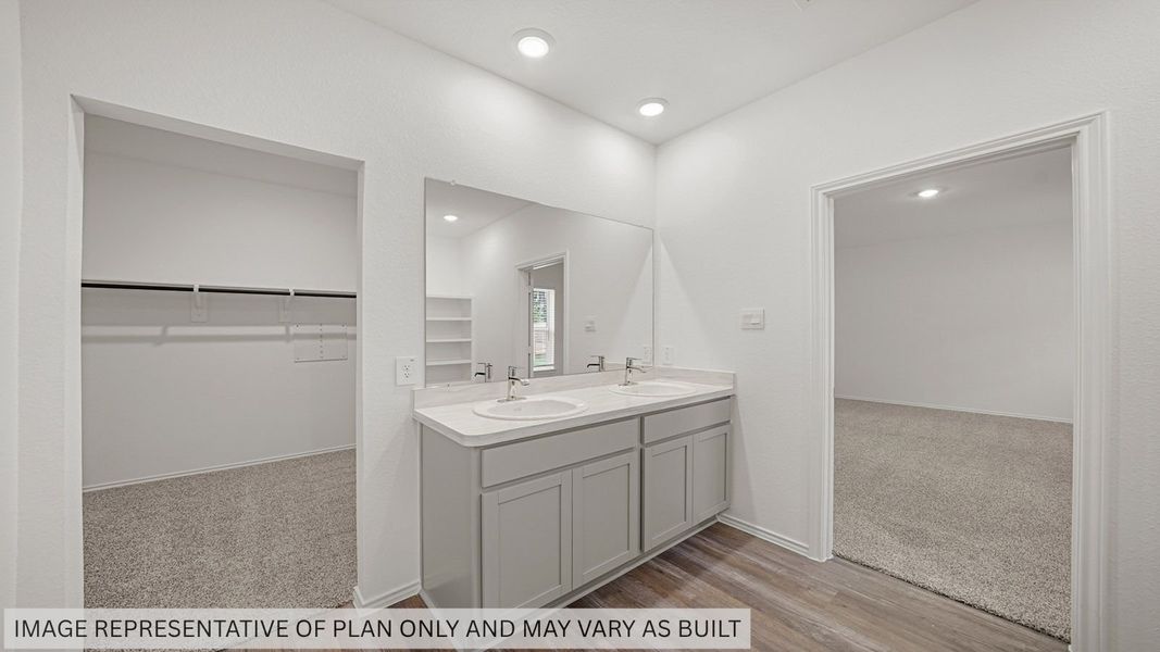 Furnished interior view inside a new home in Grand Pines, Magnolia (Image 12).