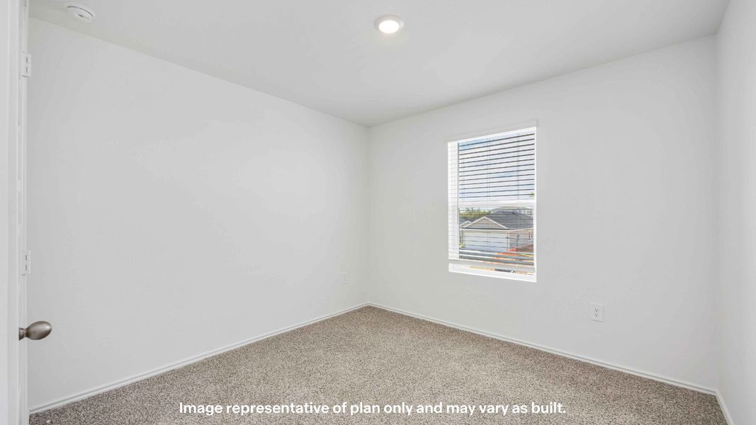 Representative unfurnished interior of a home built from the Fallow by D.R. Horton in Deer Meadows, Odessa (Image 23).