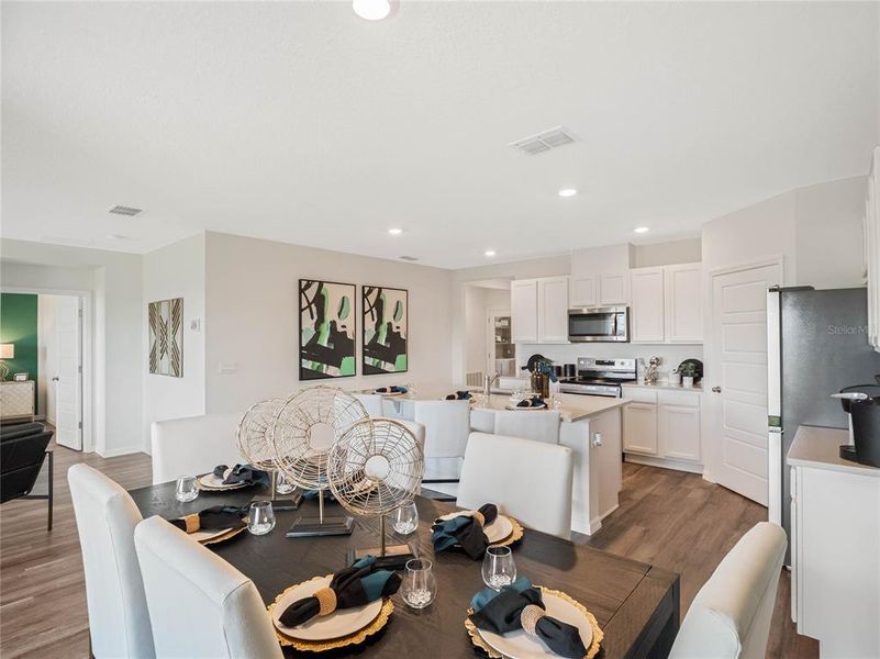 Furnished interior view inside a new home in Villamar, Winter Haven (Image 28).