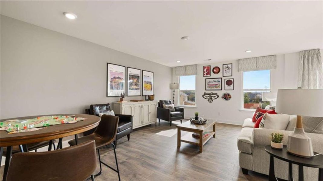 Furnished interior view inside a new home in The Gates at Pates Creek, Hampton (Image 66).