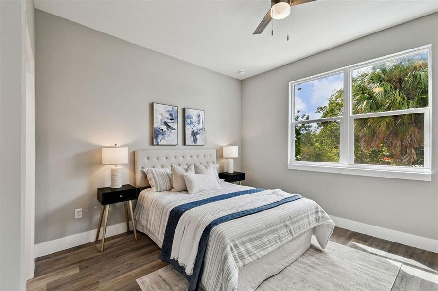 Furnished interior view inside a new home in , Tampa (Image 4). Furnished interior view inside a new home in , Tampa (Image 4).