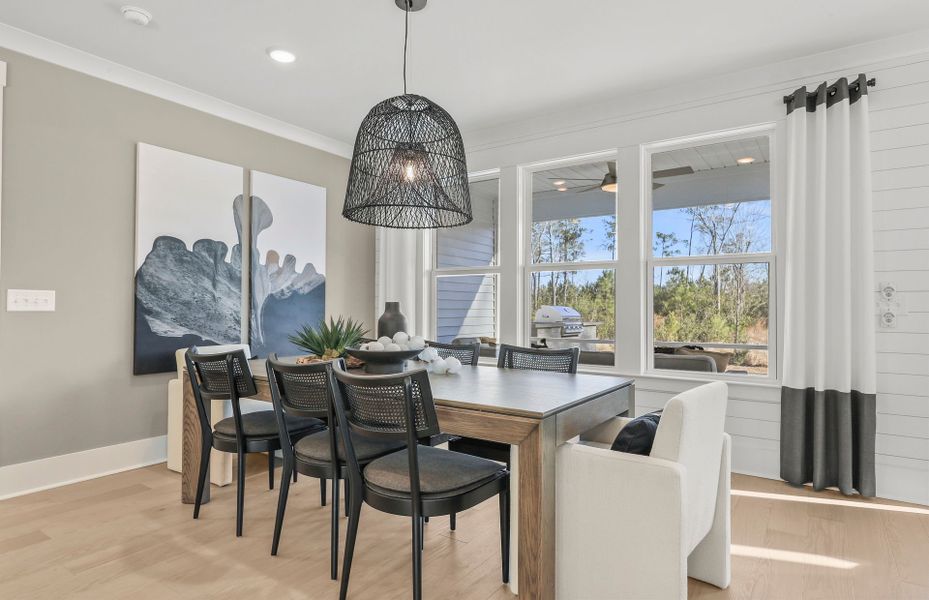 Furnished interior view inside a new home in Waterways, Richmond Hill (Image 12).