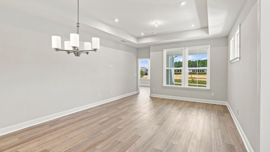 Spacious, unfurnished interior of a new home in Sun City Hilton Head, Bluffton (Image 33).