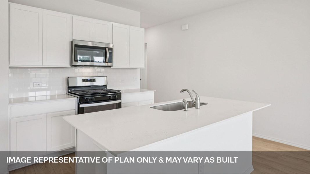 Furnished interior view inside a new home in Carillon, Manor (Image 6).