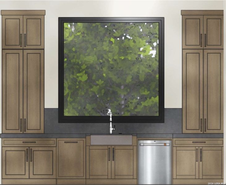 Close-up of interior finishes inside a home in , Boerne (Image 8).
