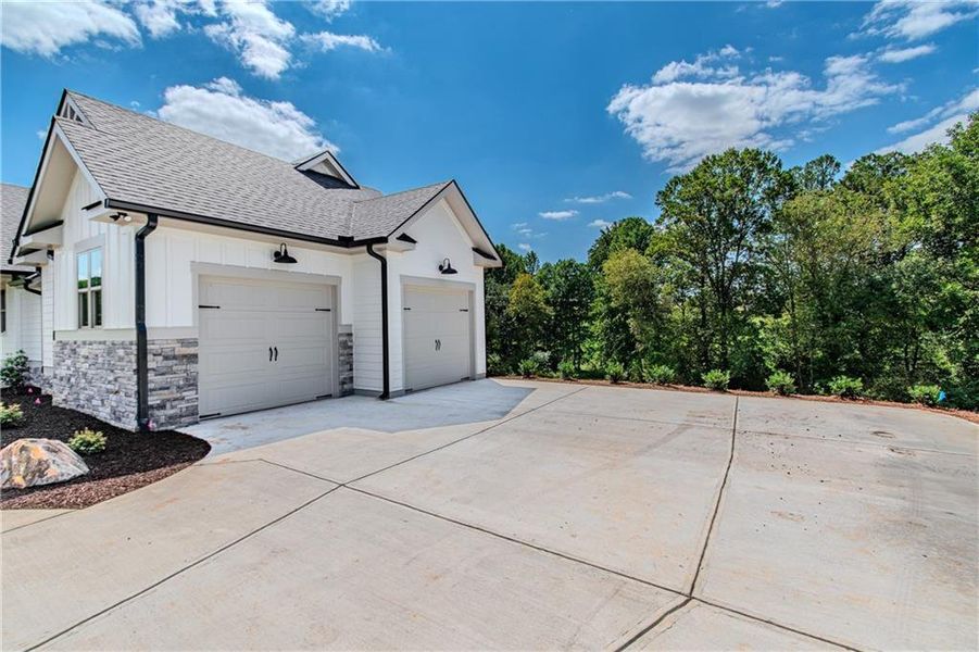Front exterior of a new home in , Blairsville, GA, highlighting curb appeal (Image 31).