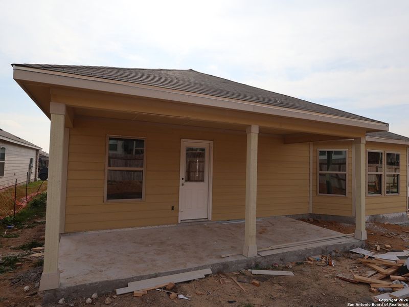 In-progress construction of a new home in Greenspoint Heights, Seguin, TX (Image 25).