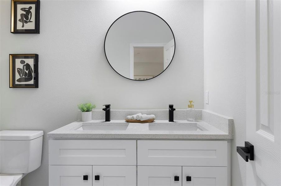 Furnished interior view inside a new home in , St. Petersburg (Image 15).