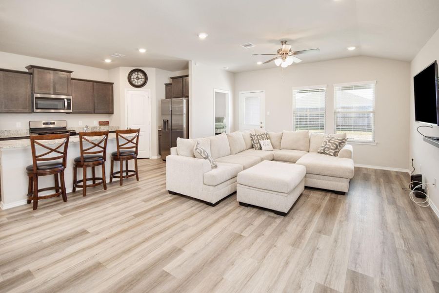 Furnished interior view inside a new home in , Navasota (Image 5).