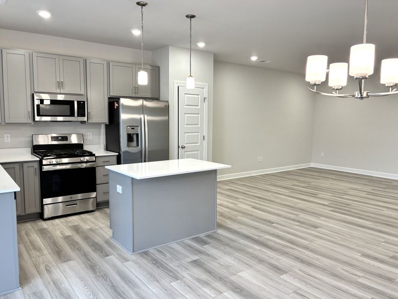 Furnished interior view inside a new home in Reidville Town Center, Reidville (Image 7).