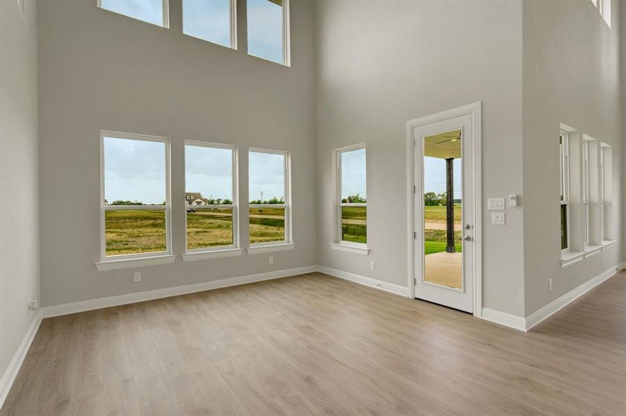 Spacious, unfurnished interior of a new home in Highland Crossing, Celina (Image 23).