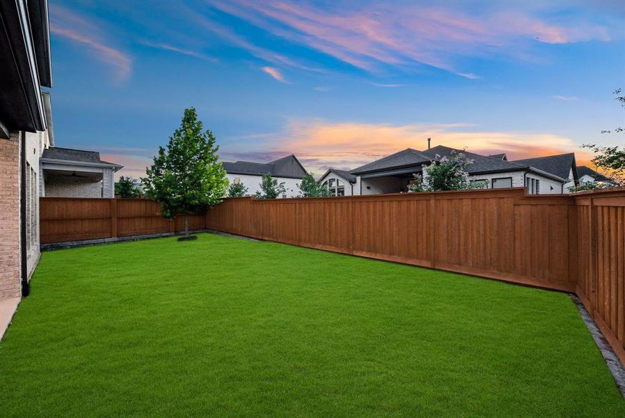 Exterior details and patio area of a home in , Frisco (Image 20). Exterior details and patio area of a home in , Frisco (Image 20).