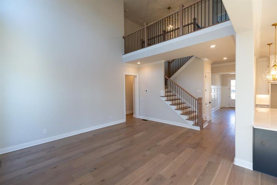 Spacious, unfurnished interior of a new home in Bellmoore Park, Johns Creek (Image 31).