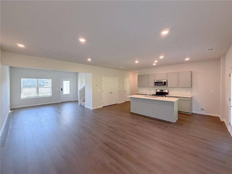 Spacious, unfurnished interior of a new home in , Rockmart (Image 13). Spacious, unfurnished interior of a new home in , Rockmart (Image 13).