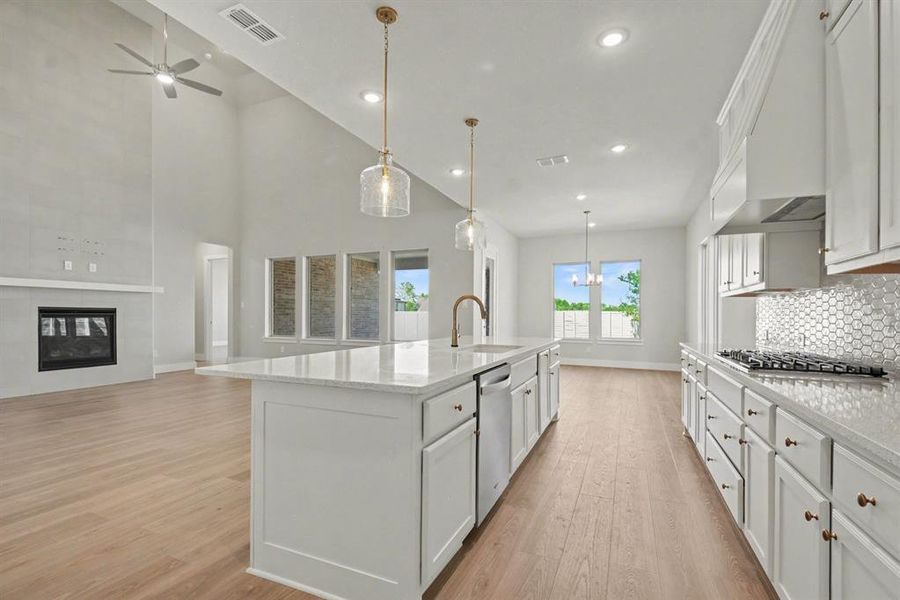 Furnished interior view inside a new home in , McKinney (Image 14).