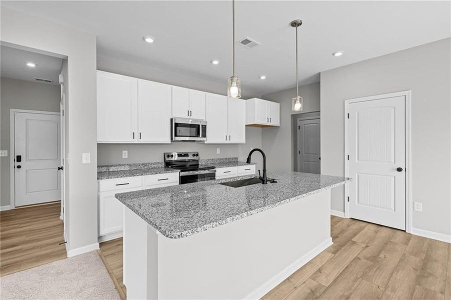 Furnished interior view inside a new home in Twin Lakes, Hoschton (Image 6). Furnished interior view inside a new home in Twin Lakes, Hoschton (Image 6).