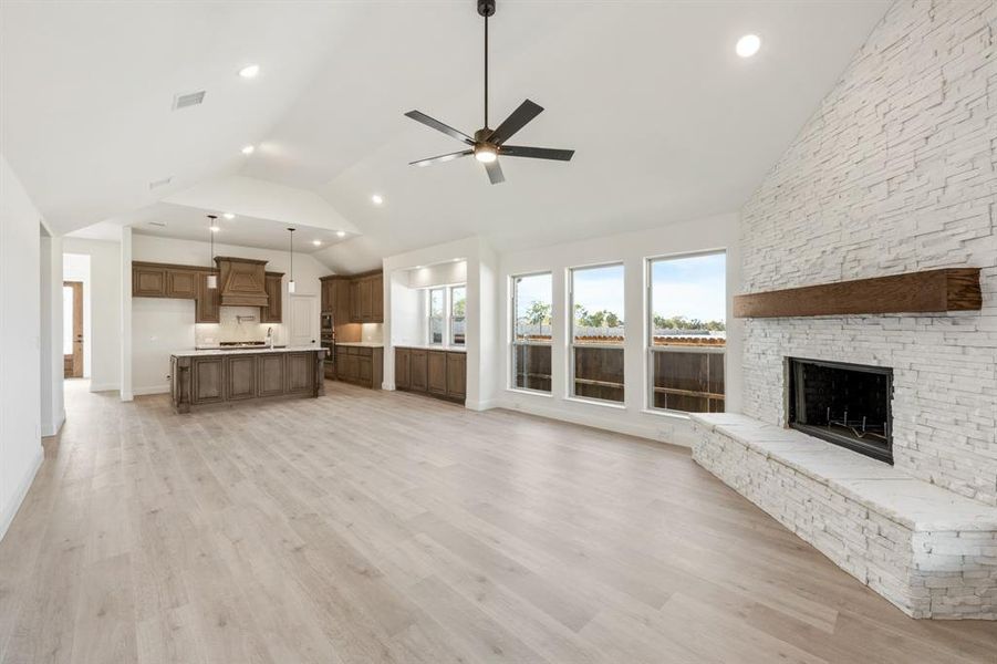 Spacious, unfurnished interior of a new home in Meadow Vista 60-65, Anna (Image 24). Spacious, unfurnished interior of a new home in Meadow Vista 60-65, Anna (Image 24).