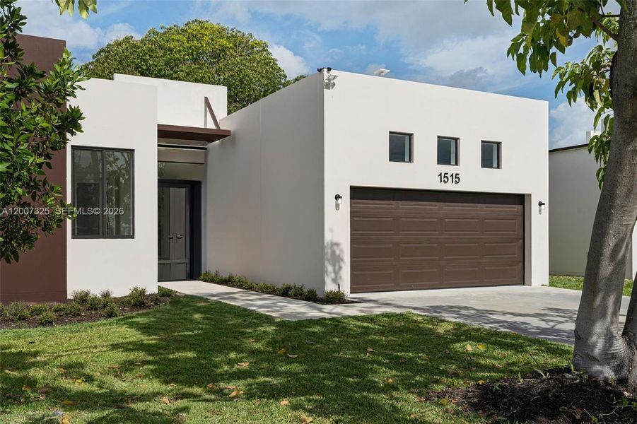 Front exterior of a new home in , Fort Lauderdale, FL, highlighting curb appeal (Image 2). Front exterior of a new home in , Fort Lauderdale, FL, highlighting curb appeal (Image 2).
