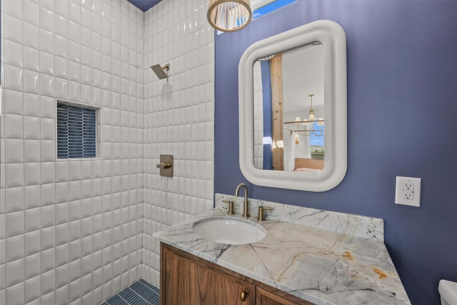 Furnished interior view inside a new home in , Galveston (Image 24). Furnished interior view inside a new home in , Galveston (Image 24).