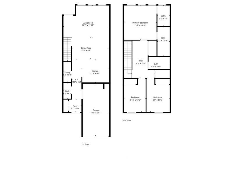 2D floor plan layout of this home in , Atlanta, GA (Image 7).