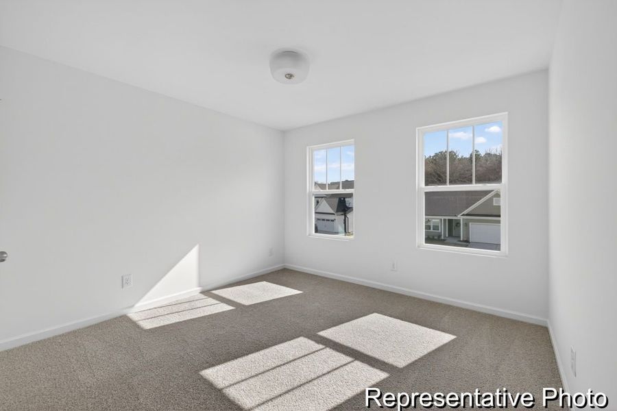 Spacious, unfurnished interior of a new home in Nathans Ridge, Lillington (Image 20).