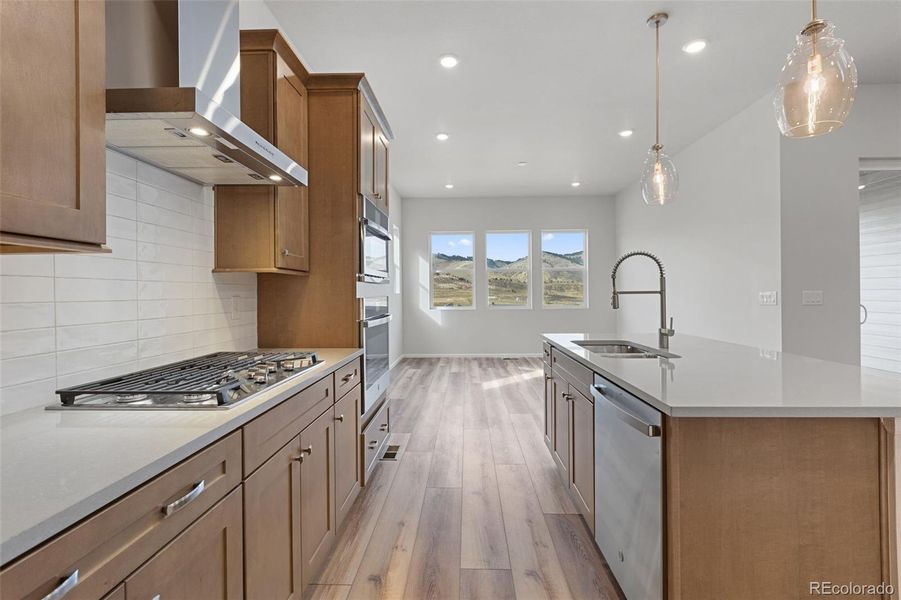 Furnished interior view inside a new home in The Manors Collection at Golden Overlook, Lakewood (Image 7).